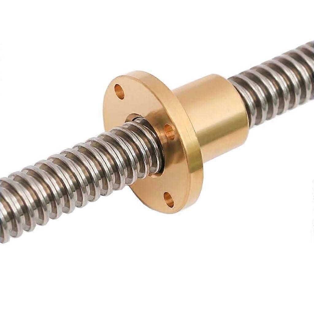 T16 Threaded Spindle 100600mm, 28mm Trapezoidal Thread, 1 Piece (Pitch 4mm Lead 8mm)