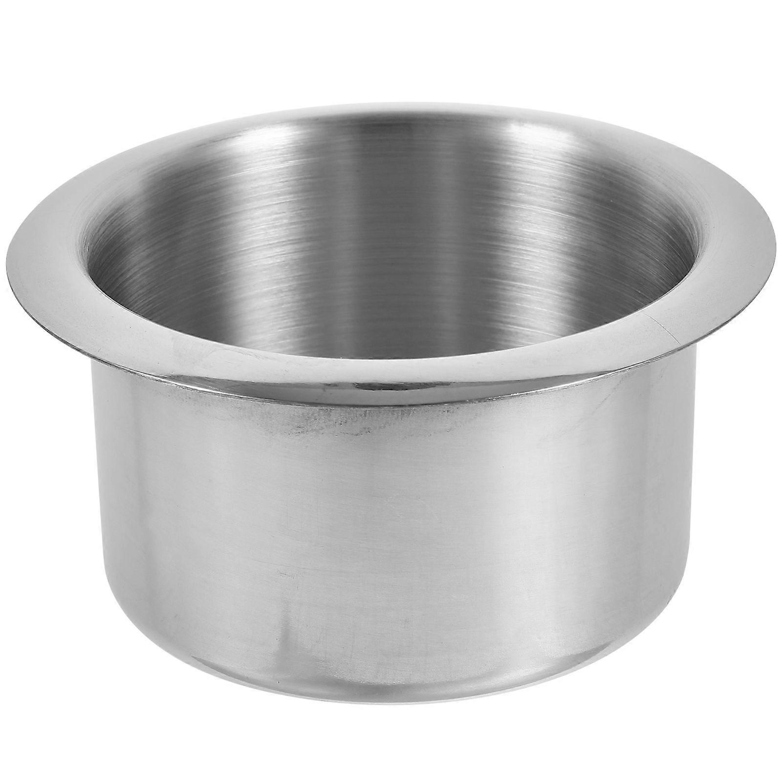 Stainless Steel Cup Holder Insert Anti-spill Cup Holder Replacement Cup Holder Insert
