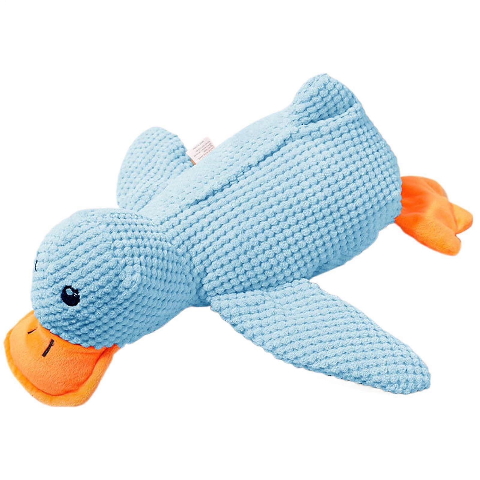 Squeaky Dog Toy, Pet Chew Toy, Stuffed Duck Plush for Boredom Relief, 1 Piece