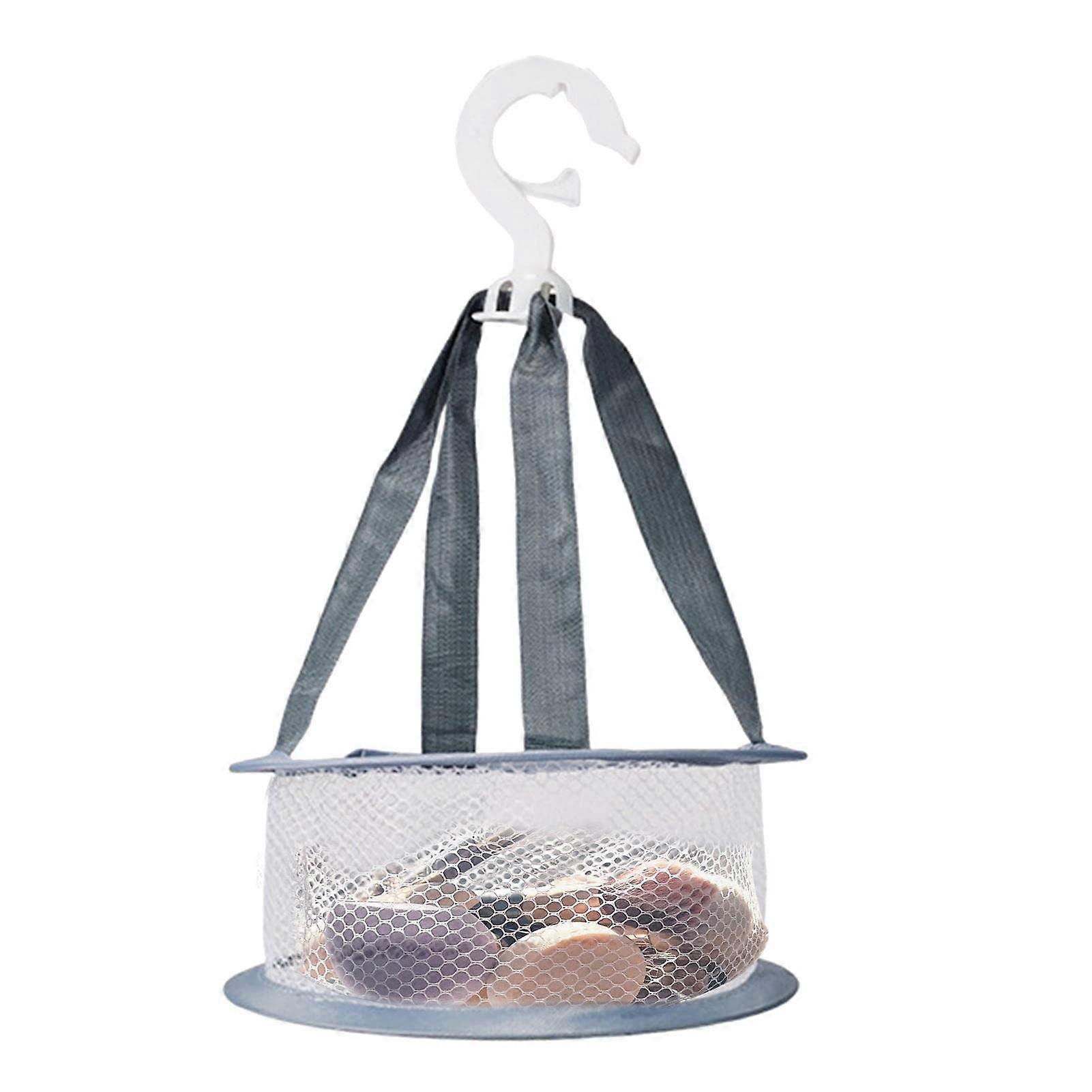 Egg Drying Net, Hanging Net for Sponge Eggs, Windproof, Folding Drying Net, Foldable Hanging Mesh Dryer, Ventilating Drip Dryer Small