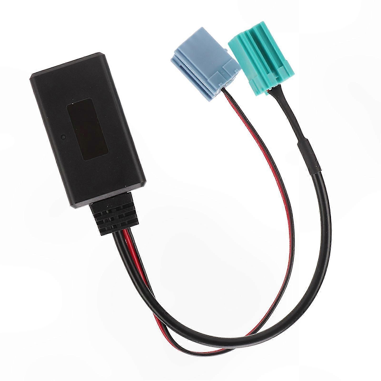 Wireless Bluetooth 5.0 Music Adapter Module with Aux Input for Car Audio Systems