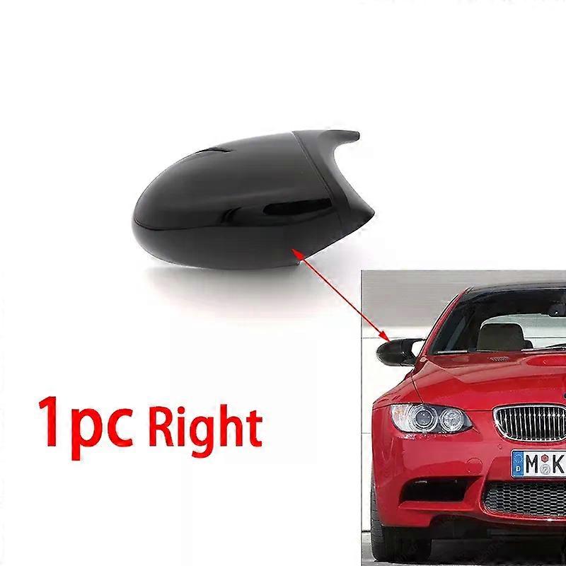 Carbon Fiber Pattern Rearview mirror cover Replacement for BMW 1 3 Series E92 E93 E90 E91 E81 E82 E87 E88 Black M3 Style