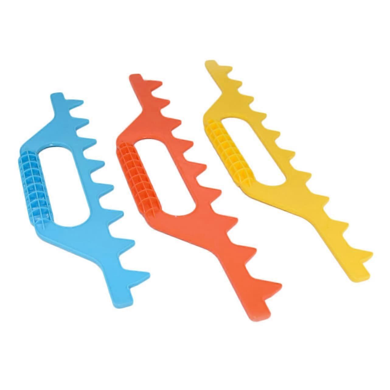 Plastic Beehive Frame Rake Beekeeping Measuring Tool Honeycomb Ranging Rake Accurate Design Random Color