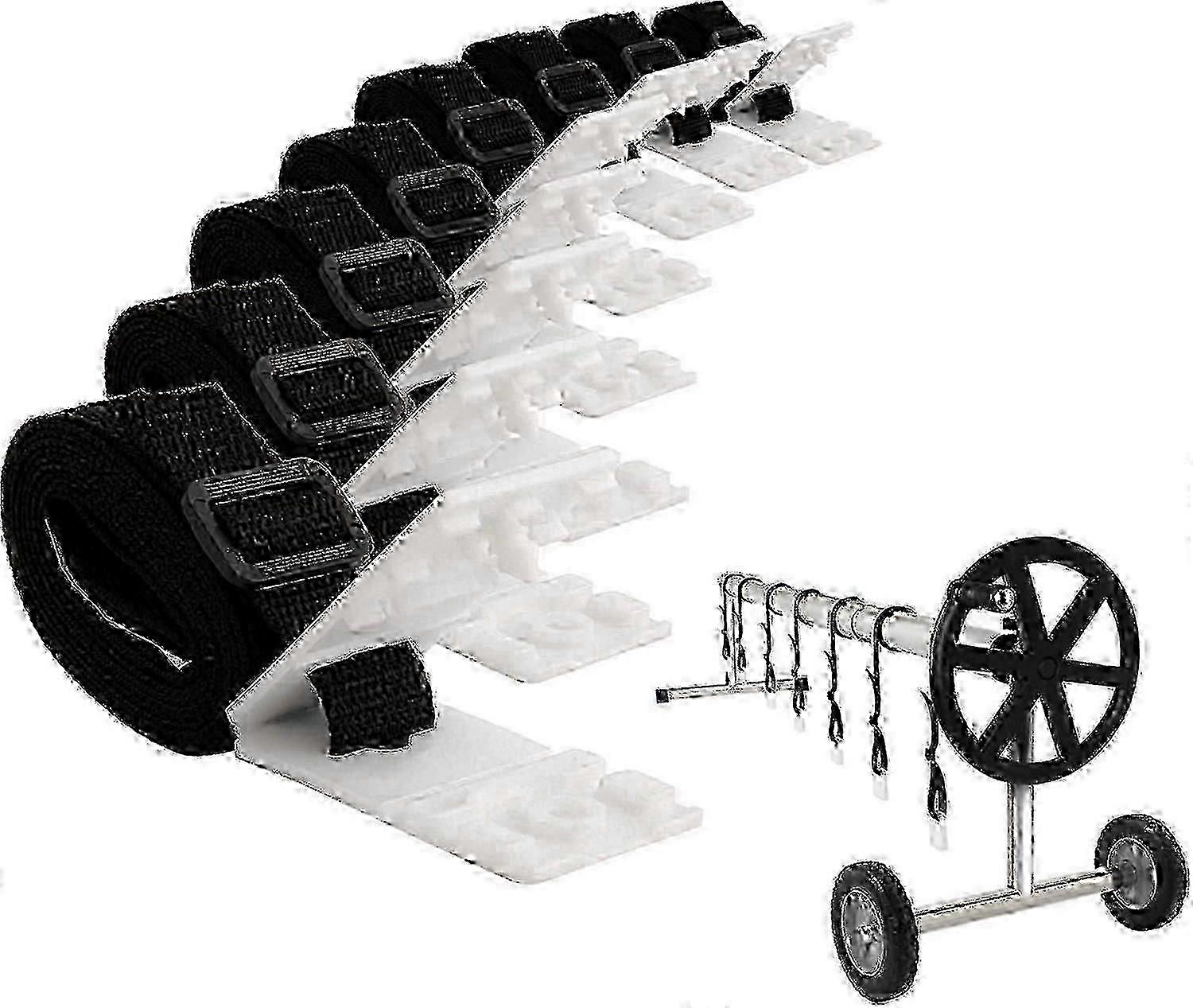 Carrete de piscina para cubiertas 300-570 cm