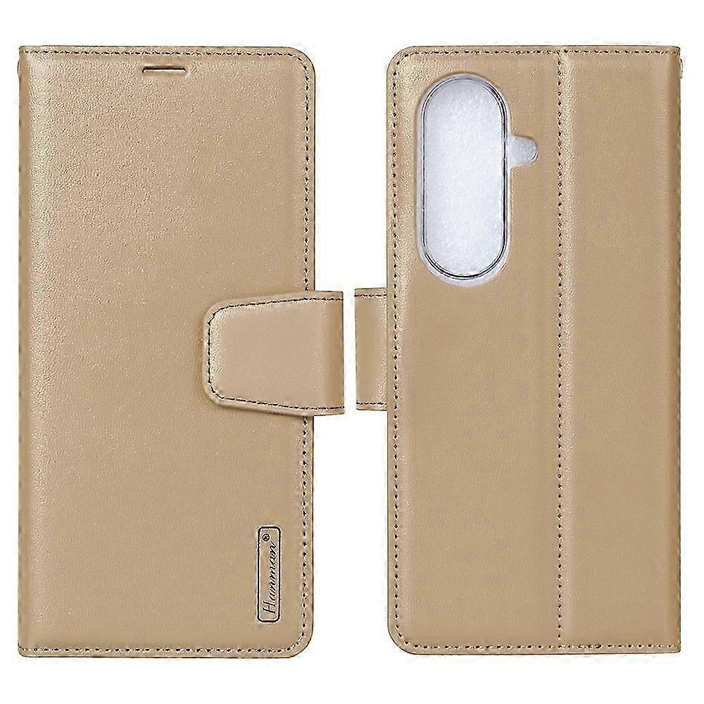 HANMAN Mill Series Wallet Stand Case in PU Leather for Samsung Galaxy Z Fold7 5G