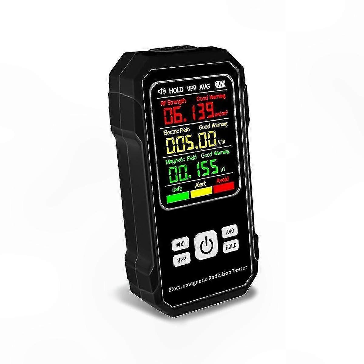 EMF Meter for Electric and Magnetic Field Testing|RF Signal Strength Detector|RF Radiation Measurement Tool