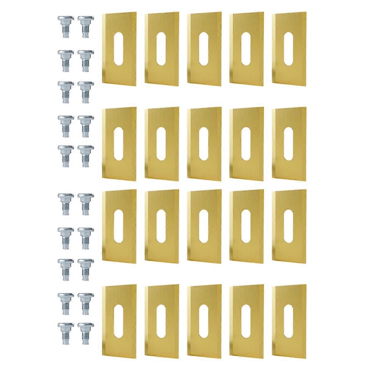 Trimmer Blade Lawn Mower Grass Replacement Trimmer Cutter for /Garden Robotic Lawnmower Tools 20PCS