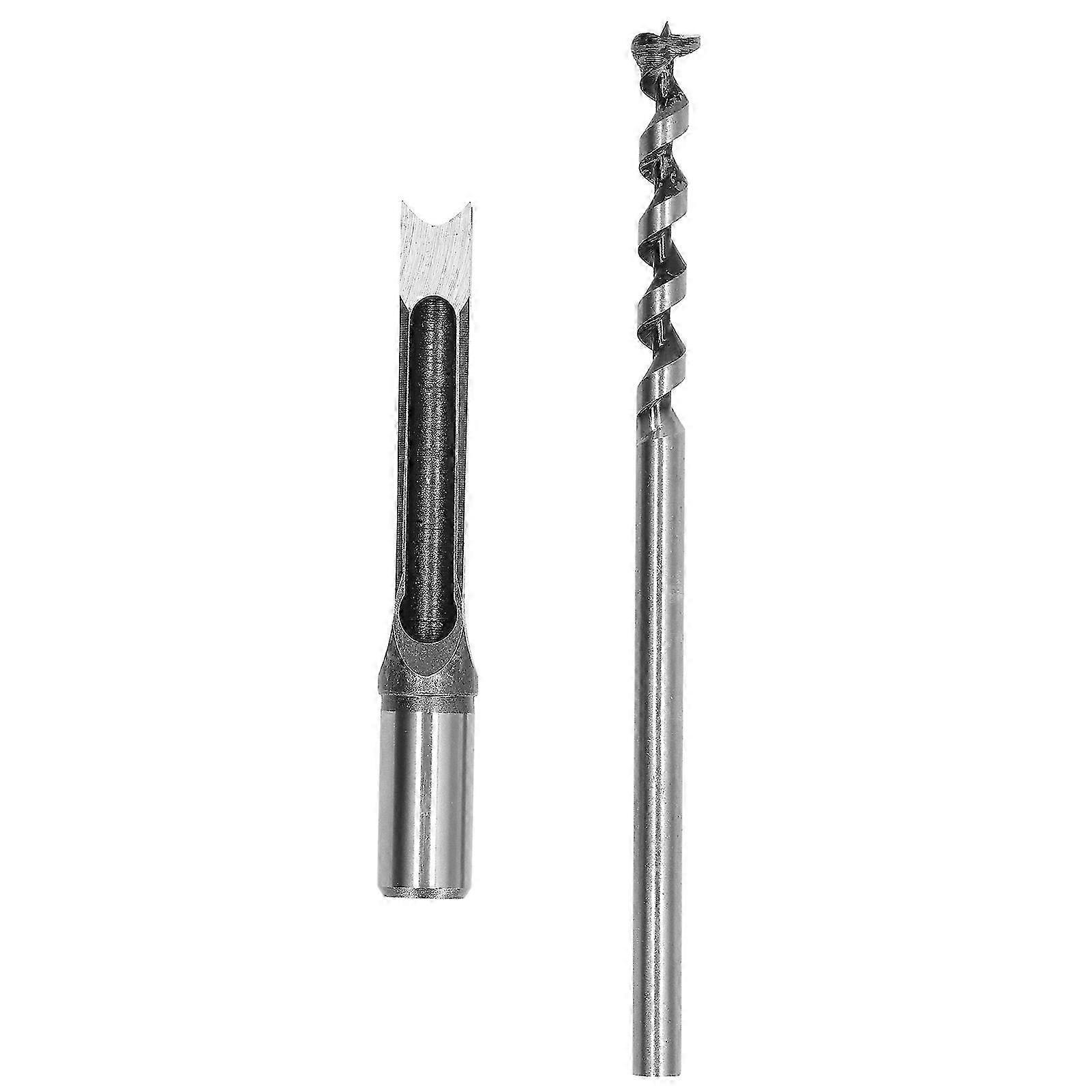 Square Hole Mortiser Drill Bit Alloy Steel Adjustable Mortising Chisel Woodworking Power Tool14mm