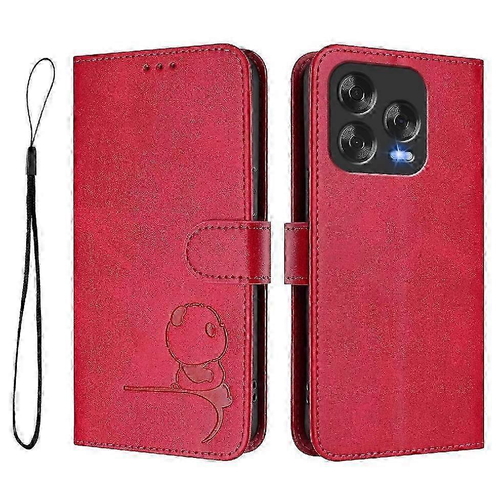 RFID Blocking PU Leather Flip Case with Card Slots, Kickstand & Mag...
