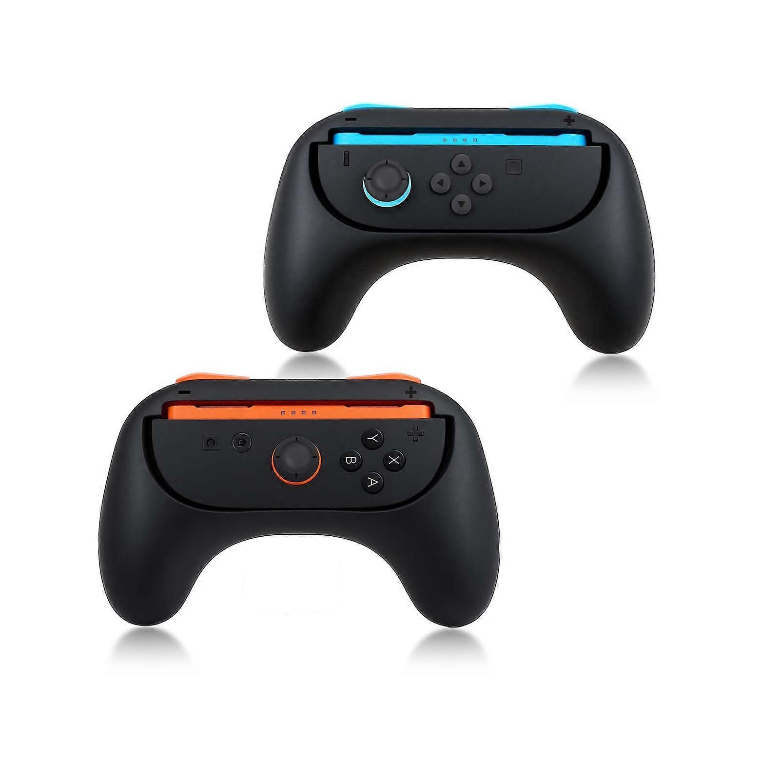 Controller Grip For Nintendo Switch 2 Joy-Cons, 2 Pack Wear-Resistant Anti-Drop Handle Kit, Compatible With Switch 2