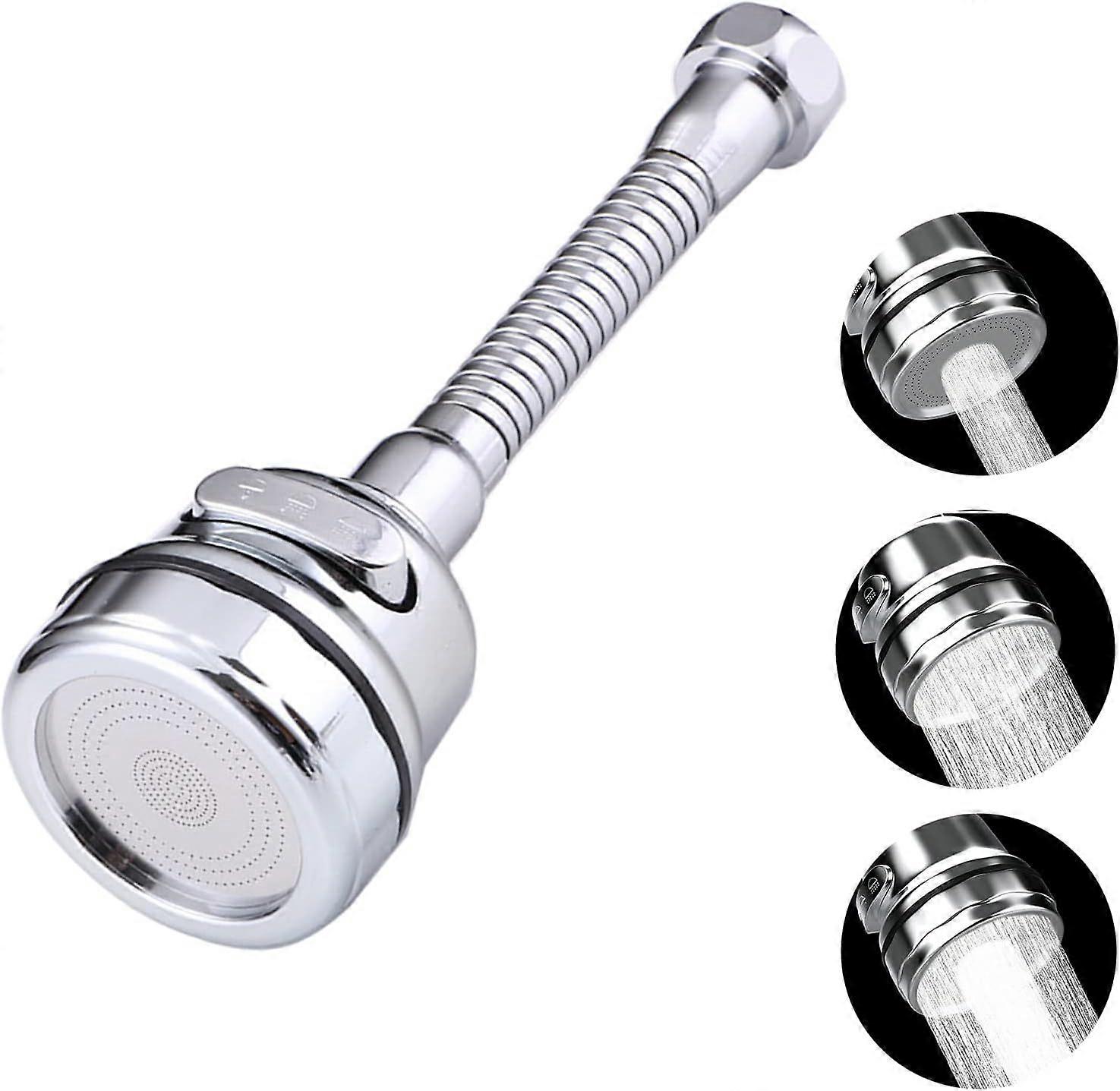 Faucet Aerator Spray Head Kitchen Sink Faucet Nozzle 3 Modes Faucet Extension