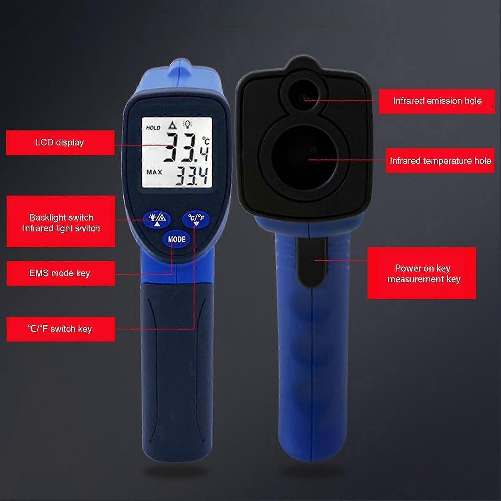 InfraredTemperatureMeasuringGun IndustrialThermometer IndustryInfraredThermometerGun
