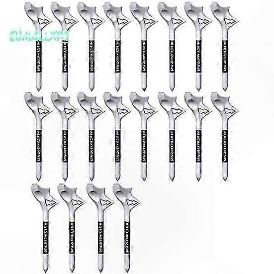 20-Pack Durable Golf Tees - Minimize Spin, Maximize Drive Distance, Perfect for All Skill Levels