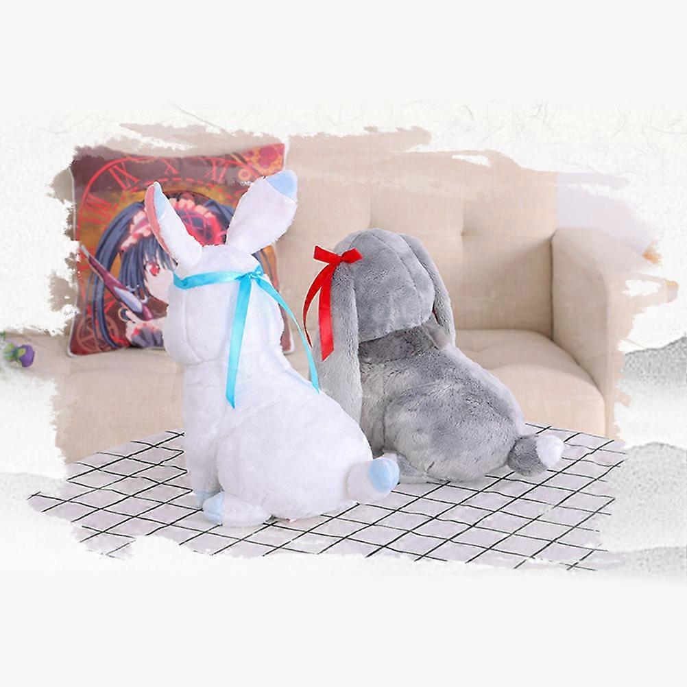 2 pcs Mo Dao Zu Shi Rabbit Plush Dolls Grandmaster of Demonic Cultivation Wangji Wuxian Rabbit Plush Dolls