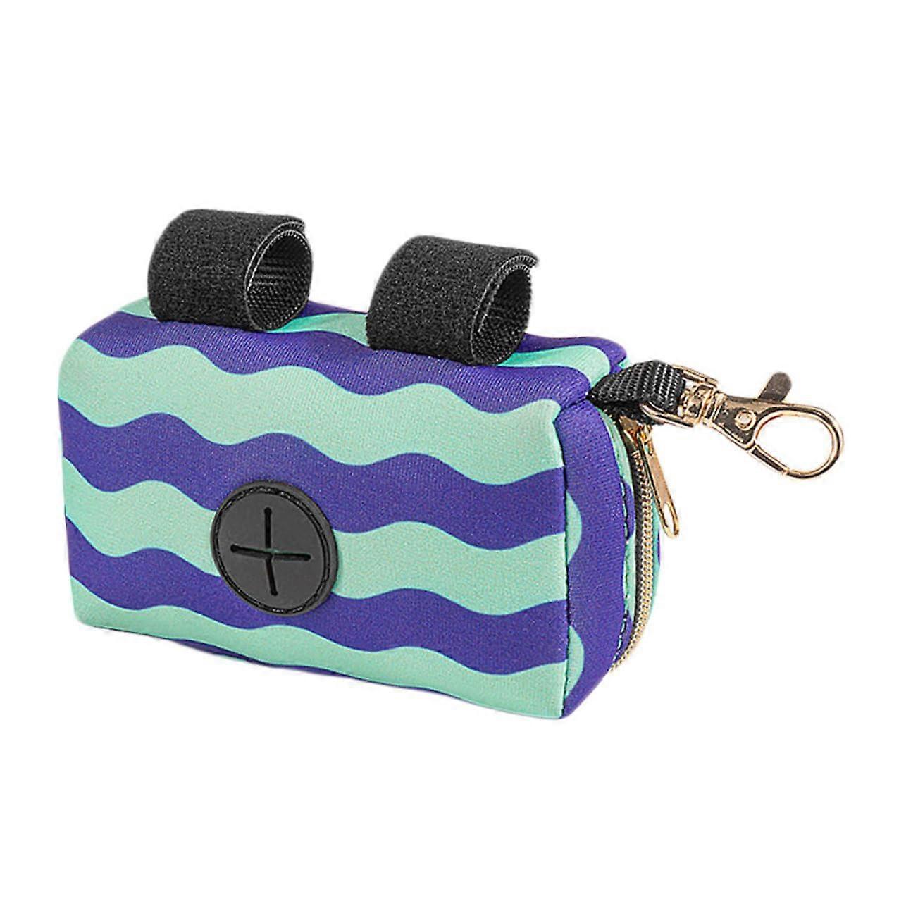 Pet Waste Holder Poop Bag Dispenser For Dogs 1 Count Lightweight Durable Garbage Carrier Random Color Outdoor Cleanup