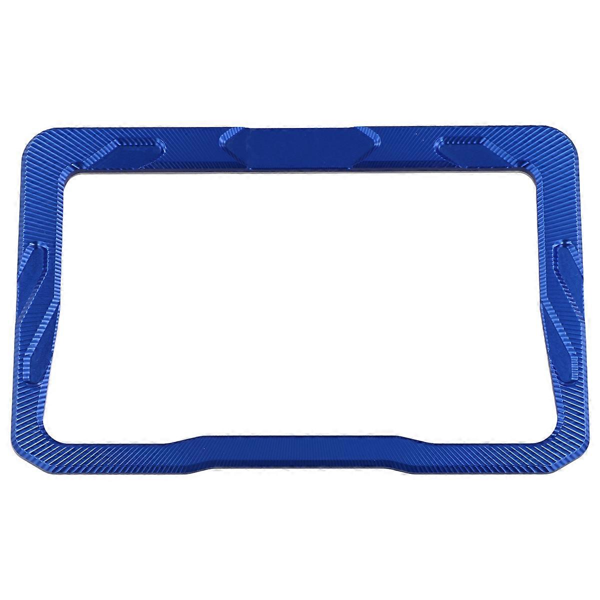 Motorcycle Modified Instrument Protection Frame for 368G Display Decorative Shell Screen Protective Cover Blue