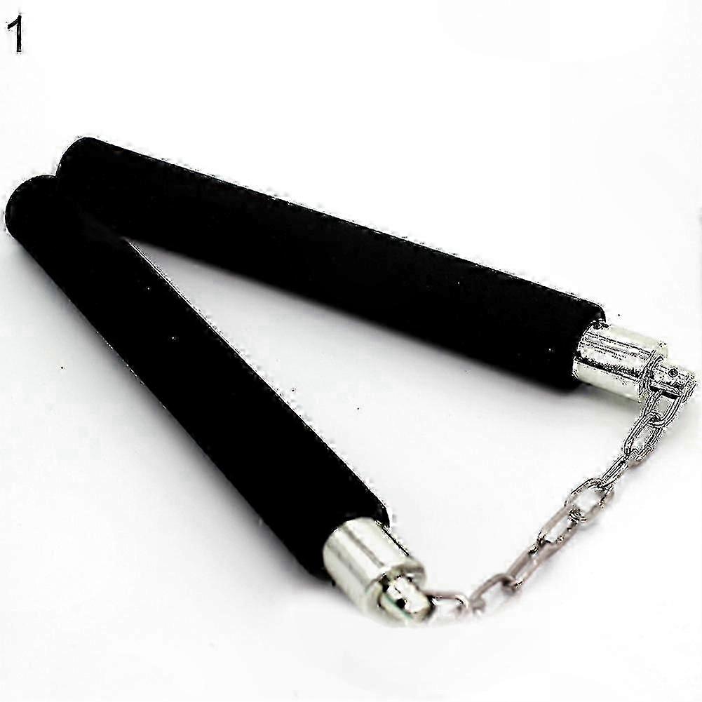 Sponge Nunchaku for Martial Arts Performance with Durable Metal Chain