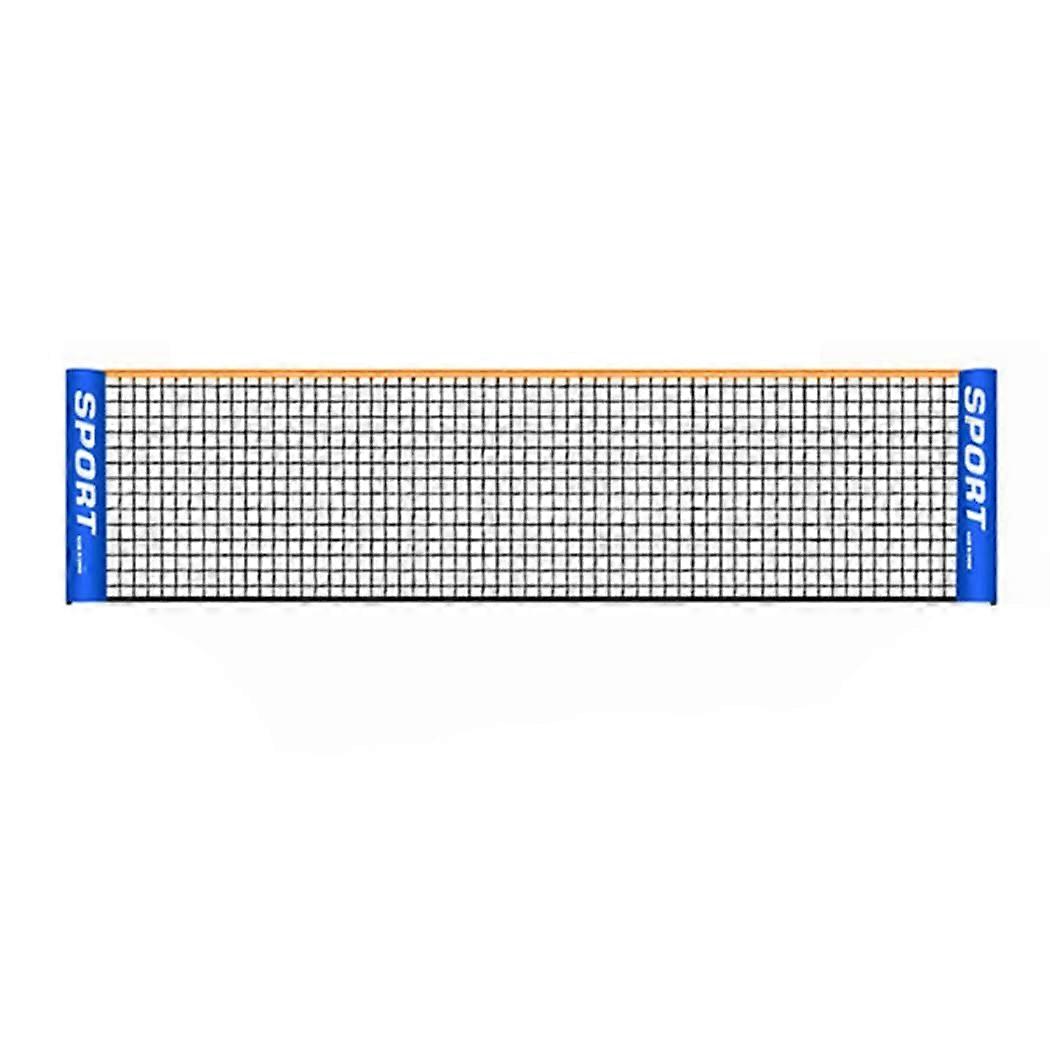 Portable Tennis Net Nylon Net For Badminton Kids Volleyball Pickleball Soccer Outdoor Court 4.1m/13.5ft Backyard Driveway