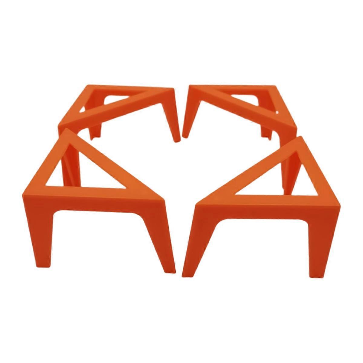 4PC Canvas Stands for Acrylic Paints Pouring Painter Feet Risers Support Stand Drawing Board Tripod Support Board Tool C