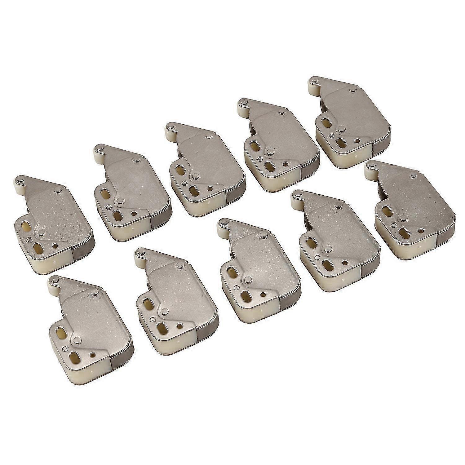 Open Door Catch Tip Touch Push Latch for Cabinet Cupboard 10pcs