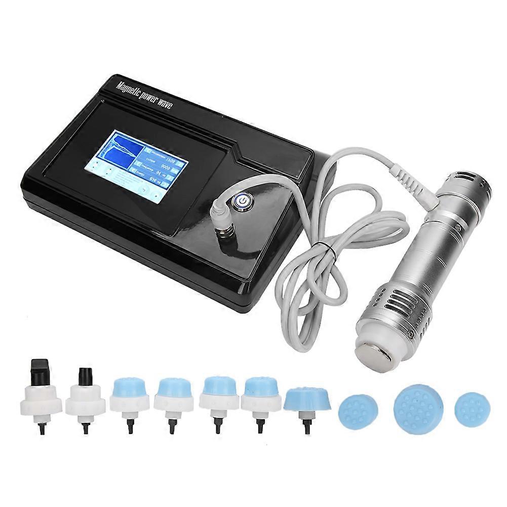 ED Shockwave Therapy Machine 26.5x20x8.5cm Black Silver UK Plug