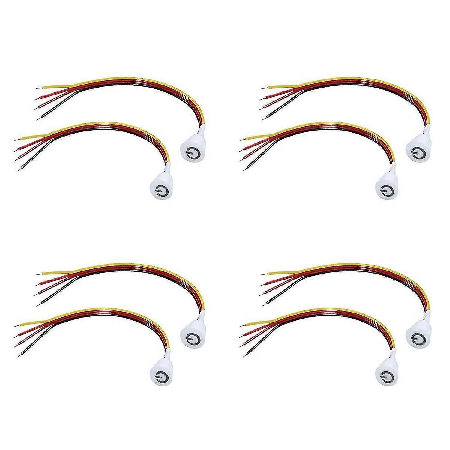 2Pcs Touch Dimmer Switch DC3.7V 5V 12V Stepless Dimmer Switch Sensor