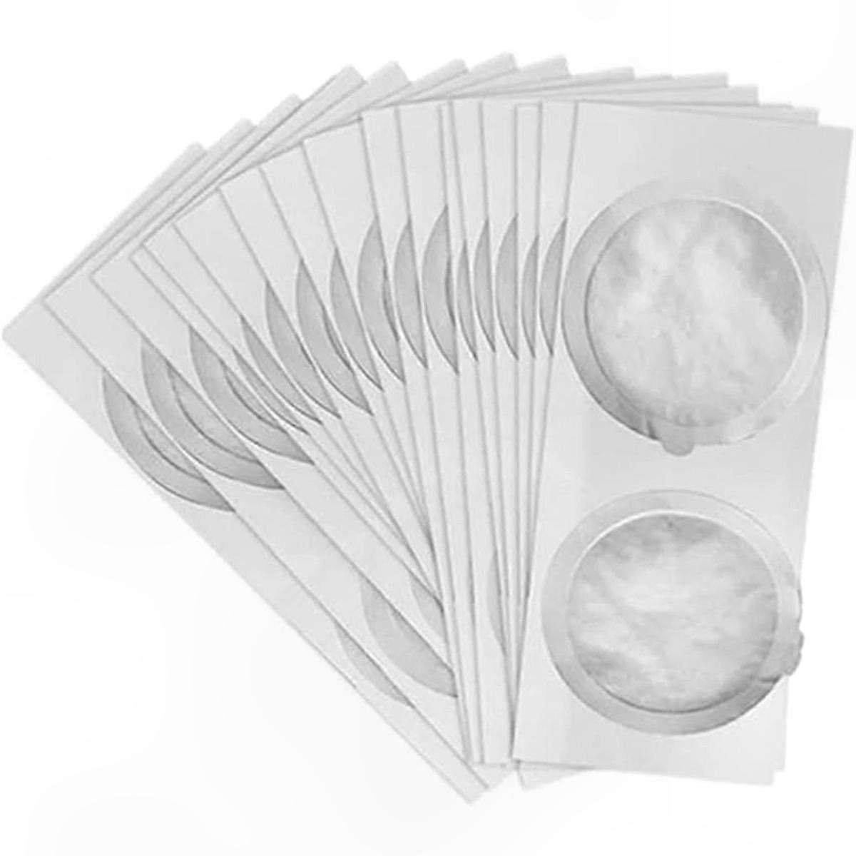 100 Count Aluminum Foil Lids for Coffee Pods-Compatible with Nespresso Vertuo Machines