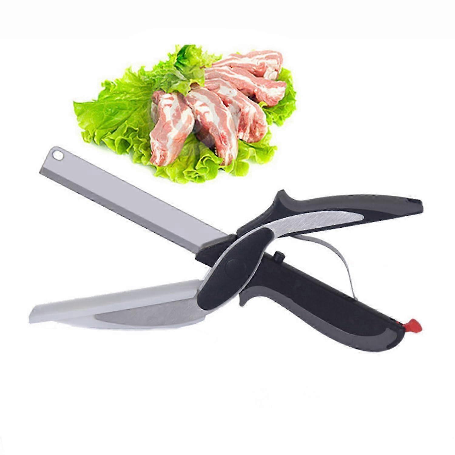 Multipurpose Smart Cutter Kitchen Scissors Vegetable Slicer 2025