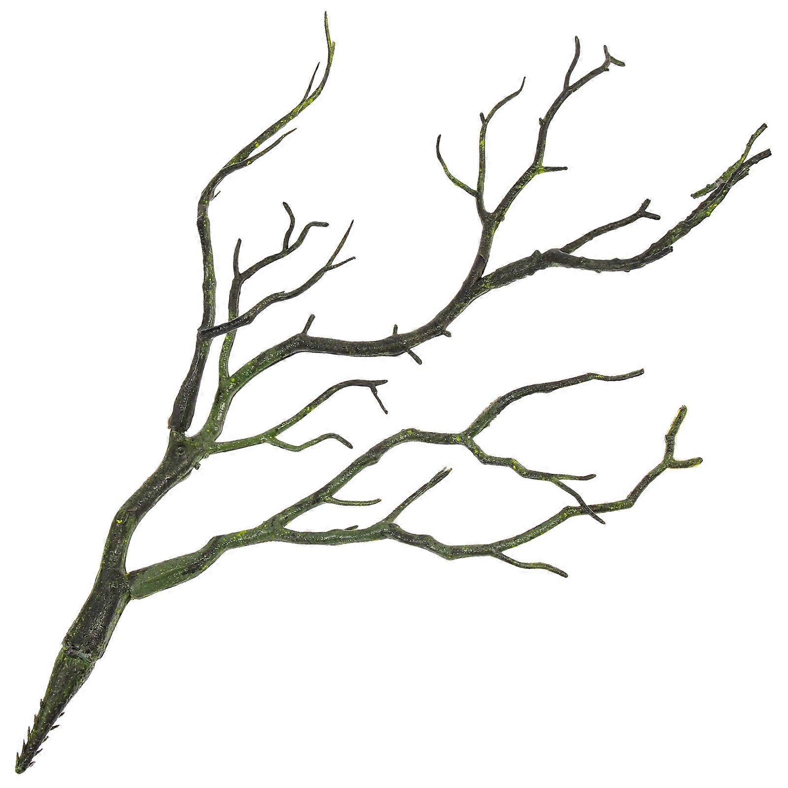 Model Tree Craft Sand Table Supplies Fake Tree Branch 2Pcs