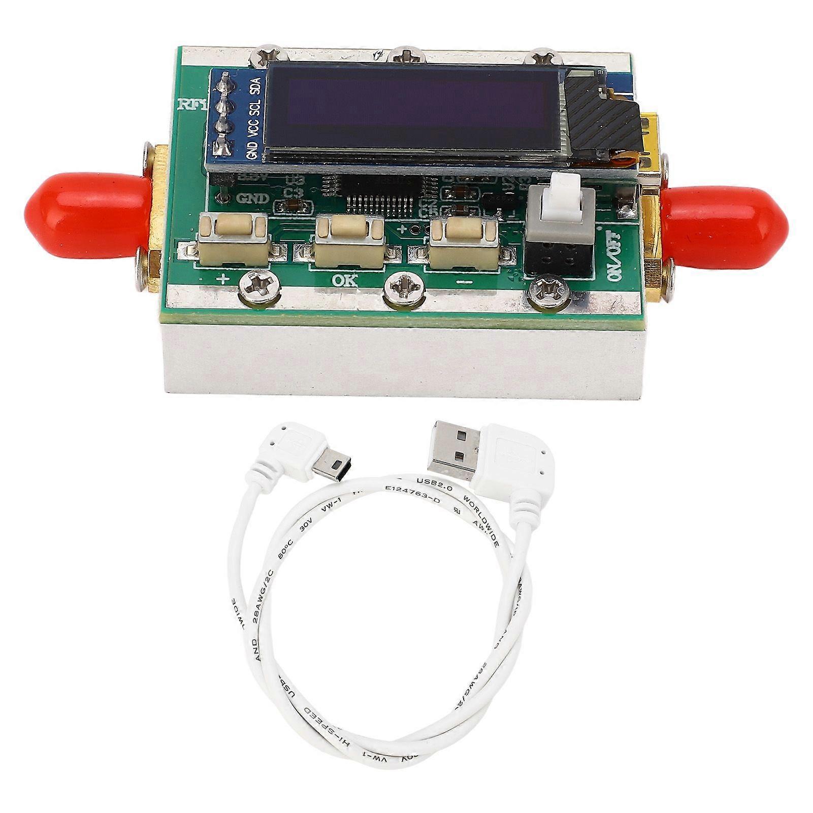 RF Programmable Attenuator 13800MHz Digital Module 031dB Adjustable 1dB Step Back CNC Shell PC Controllable 5V