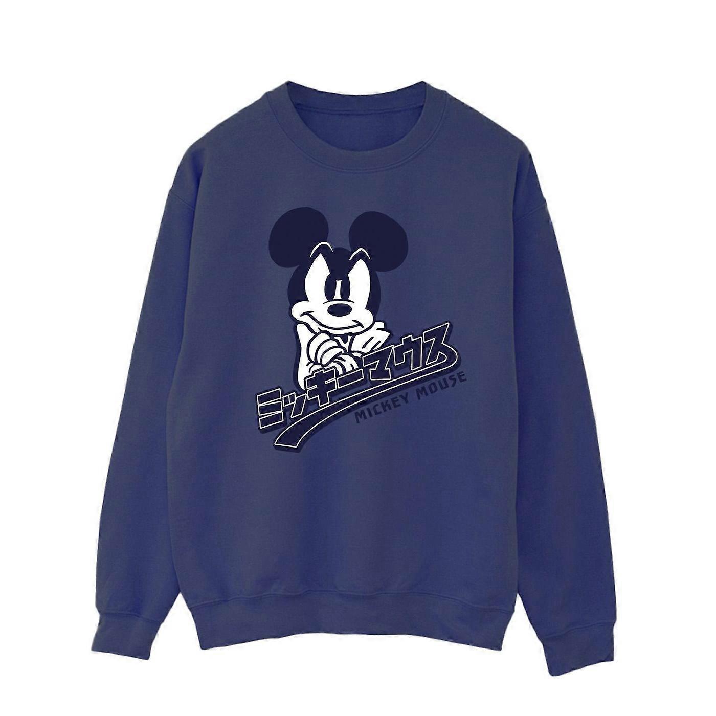 Sudadera japonesa Disney Mens Mickey Mouse