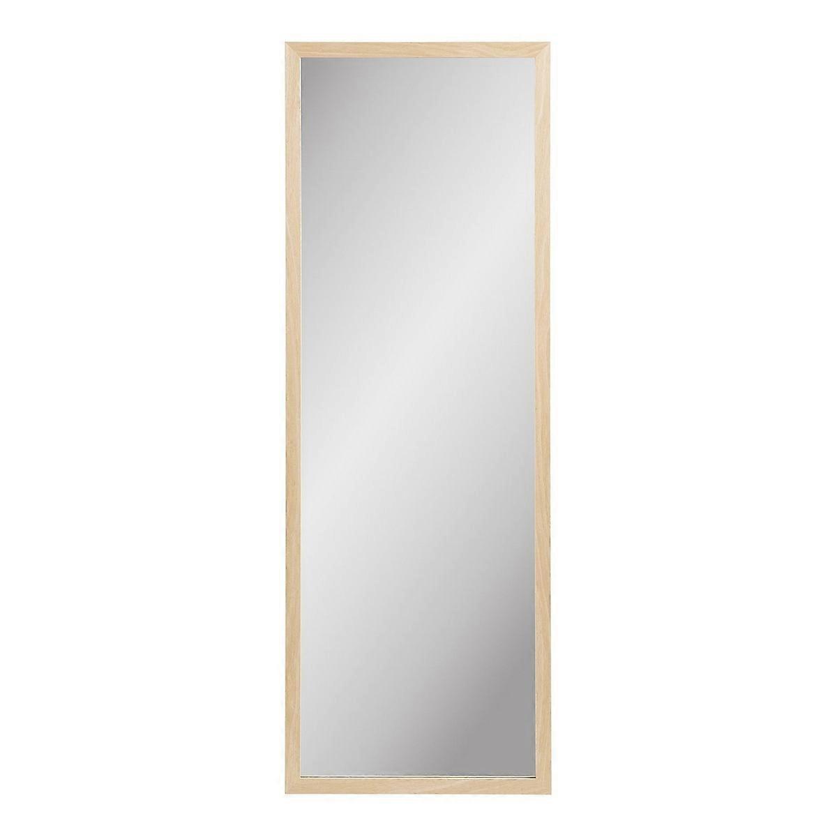 Epikasa Framed Mirror Scottsdale Brown Glass 45x3x110 cm Brown/Silver
