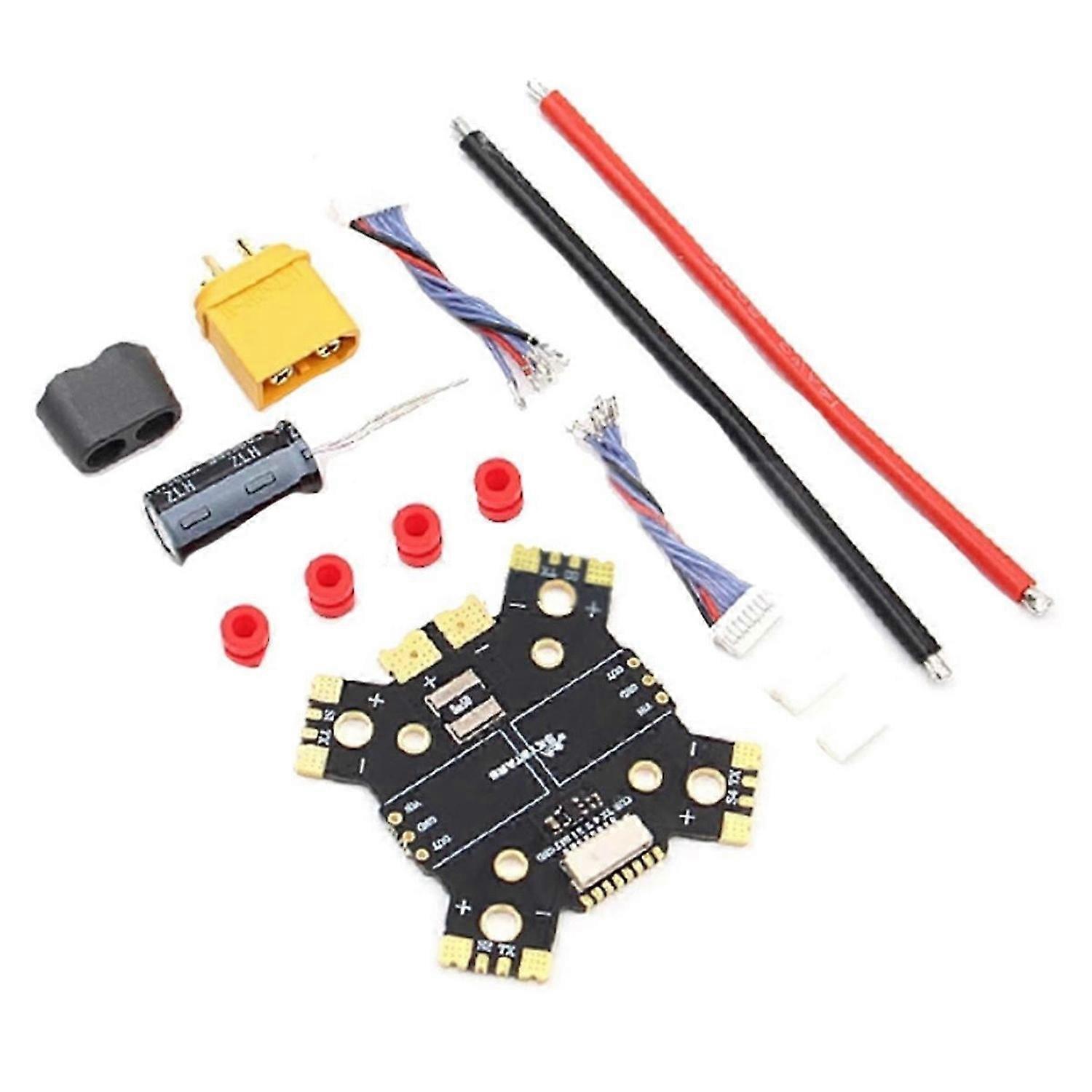 For SKYSTARS PDB XT60 Power Distribution Board 4X25A 4X30A for FPV