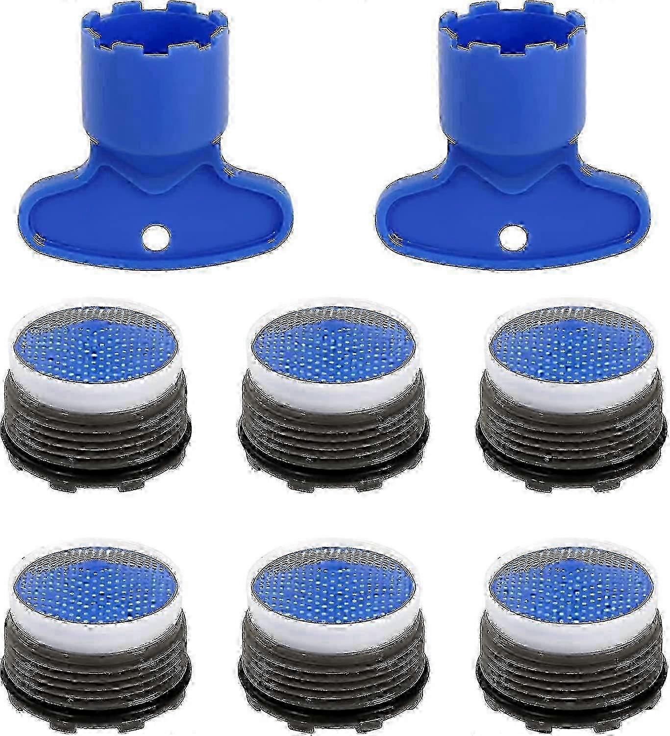 8 Pcs Aerators Faucet M16 Environmental With Wrench Tool Perfect for Sink Faucets