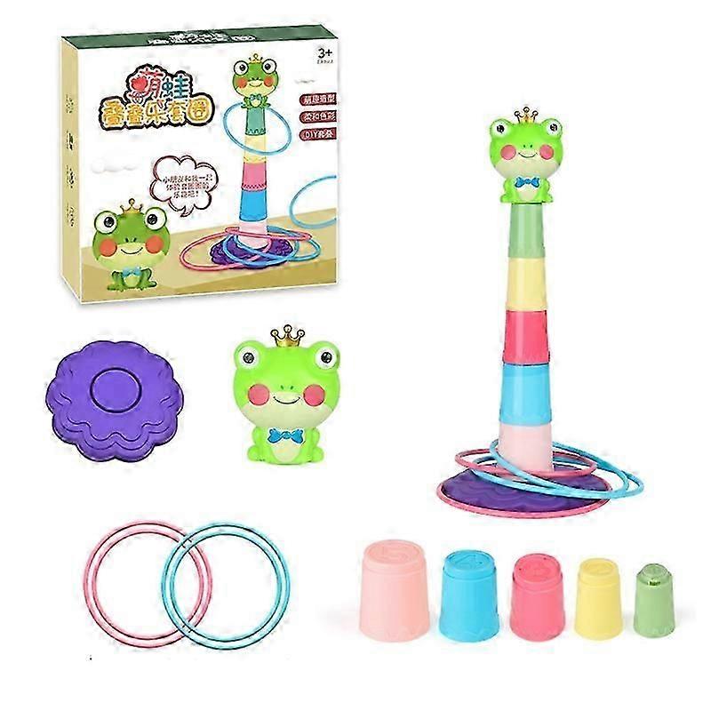Type B 3613/3614 Ring Toss Game Toys for Children Adults Outdoor Indoor Games Combo Set