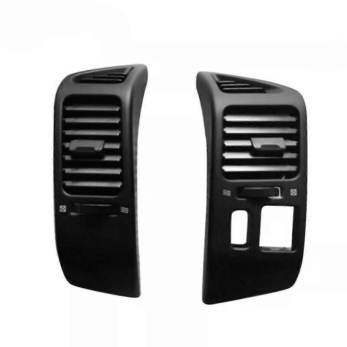 Left+Right Dashboard Air Conditioning Outlet Grille Panel for 00-06 LHD Central Control A/C Air Vent A