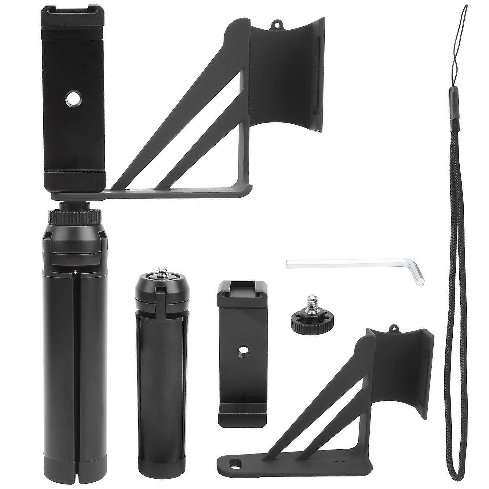 Pocket Phone Camera Fixing Stand Tripod Camera Phone Bracket for DJI Osmo Pocket 2Black