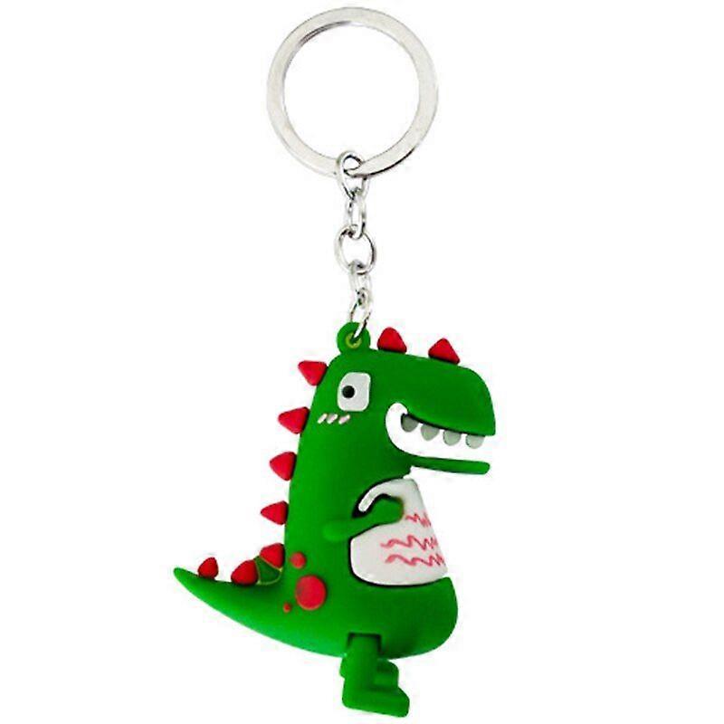 Cartoon Dinosaur PVC Keychain DIY Gift Keychain #5