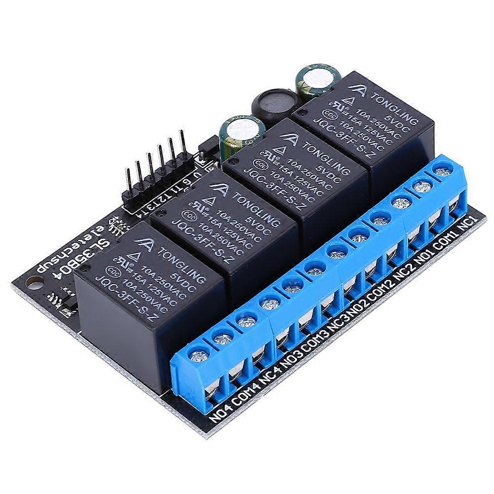 SL35B04 12V 4 Channel Relay Module Bistable Self Locking Relay Module Low Level Control Switch