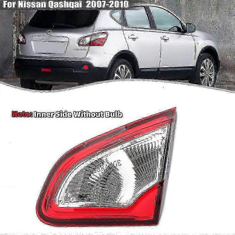 Car Outer Rear Tail Light For Nissan Qashqai 2008-2015 Eu Version Brake Fog Lamp Accessories Car Warning Running Light