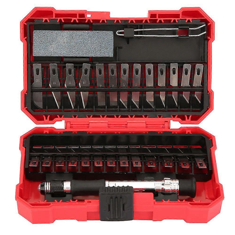 29pcs DIY Cutter Precision Knife Set Metal Carving Knife Engraving Graver Kit