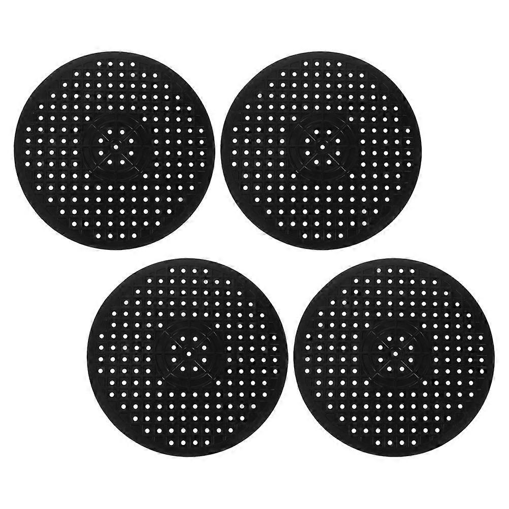 8Pcs Kitchen Sink Mat Round Rubber Protector Pad for Dish Drying