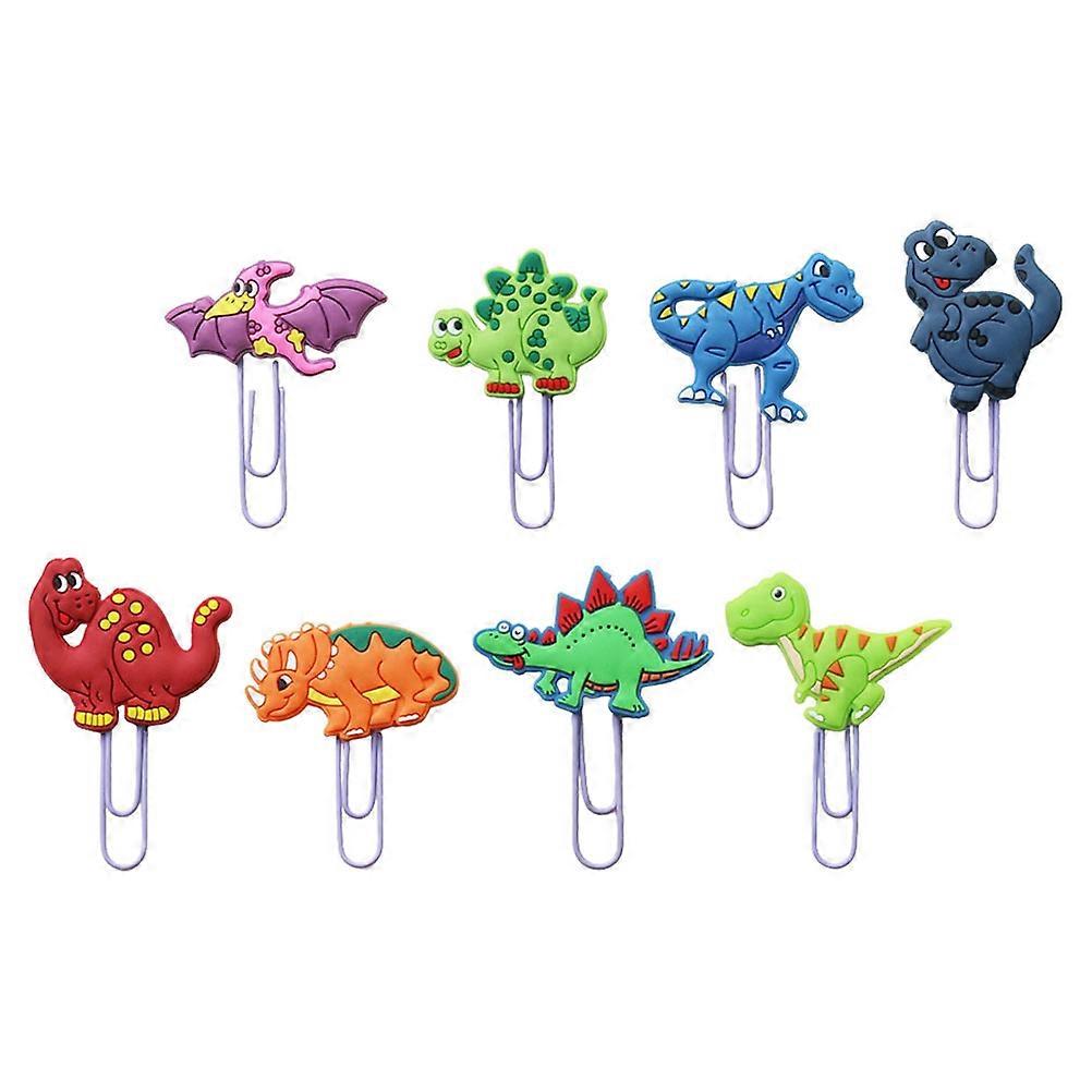 Decorative Paper Clips Small Dinosaur Paperclips for Holding Use 24Pcs