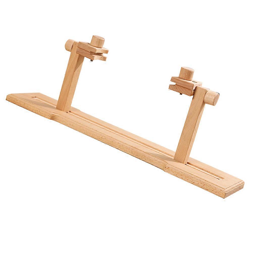Wooden Embroidery Frame for Adjustable Cross Stitch Holder 2Pcs