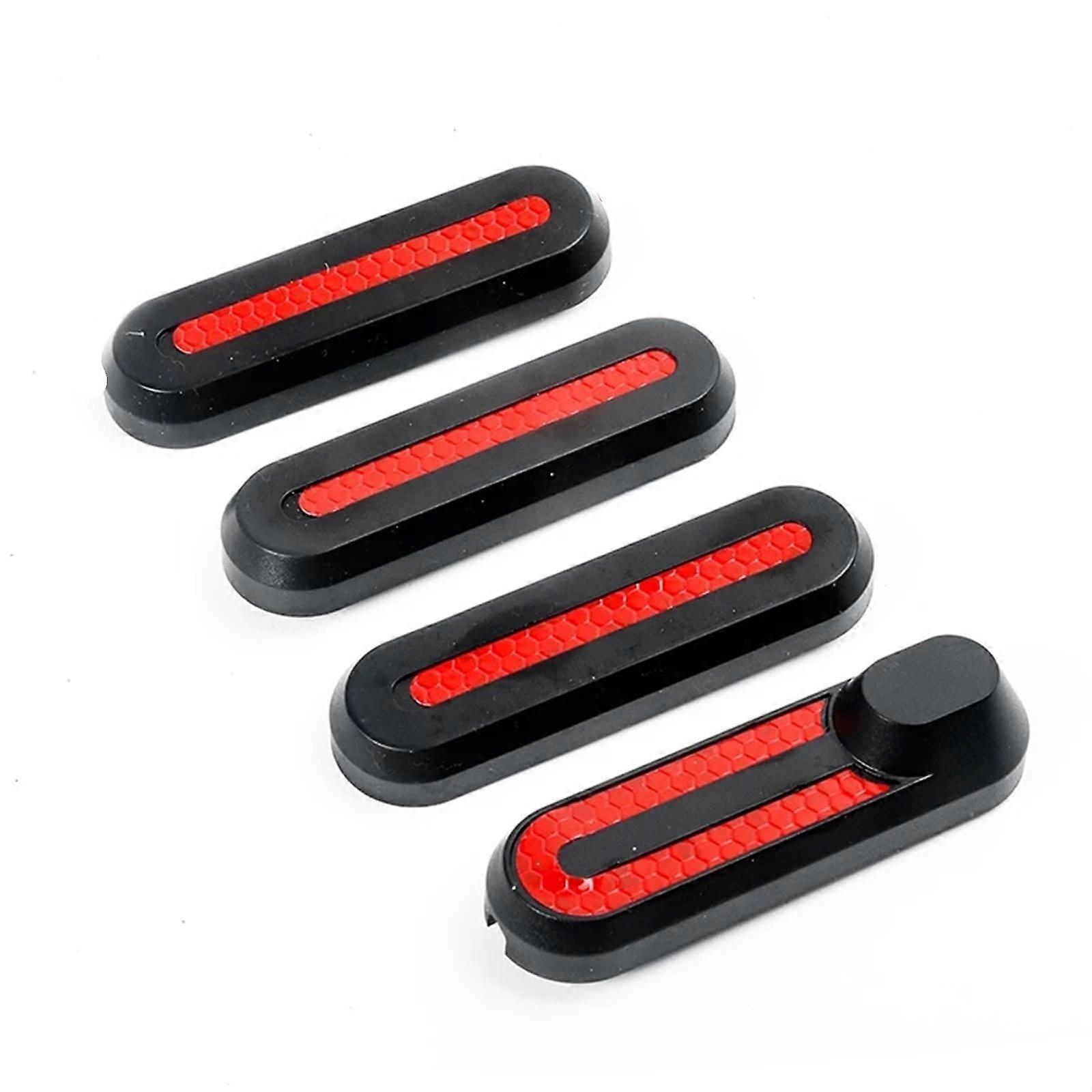 Wheel Covers Hub Cap Protective Shells 4Piece Reflective Stickers And Strips Replacement Accessories for Xiaomi M365