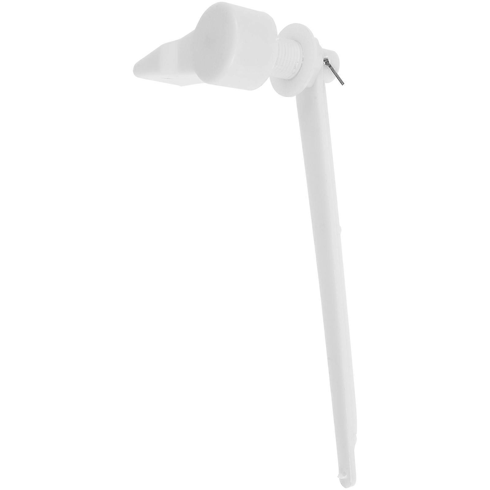 Front Mount Toilet Flush Handle Replacement with 2Pcs for Toilet Tank