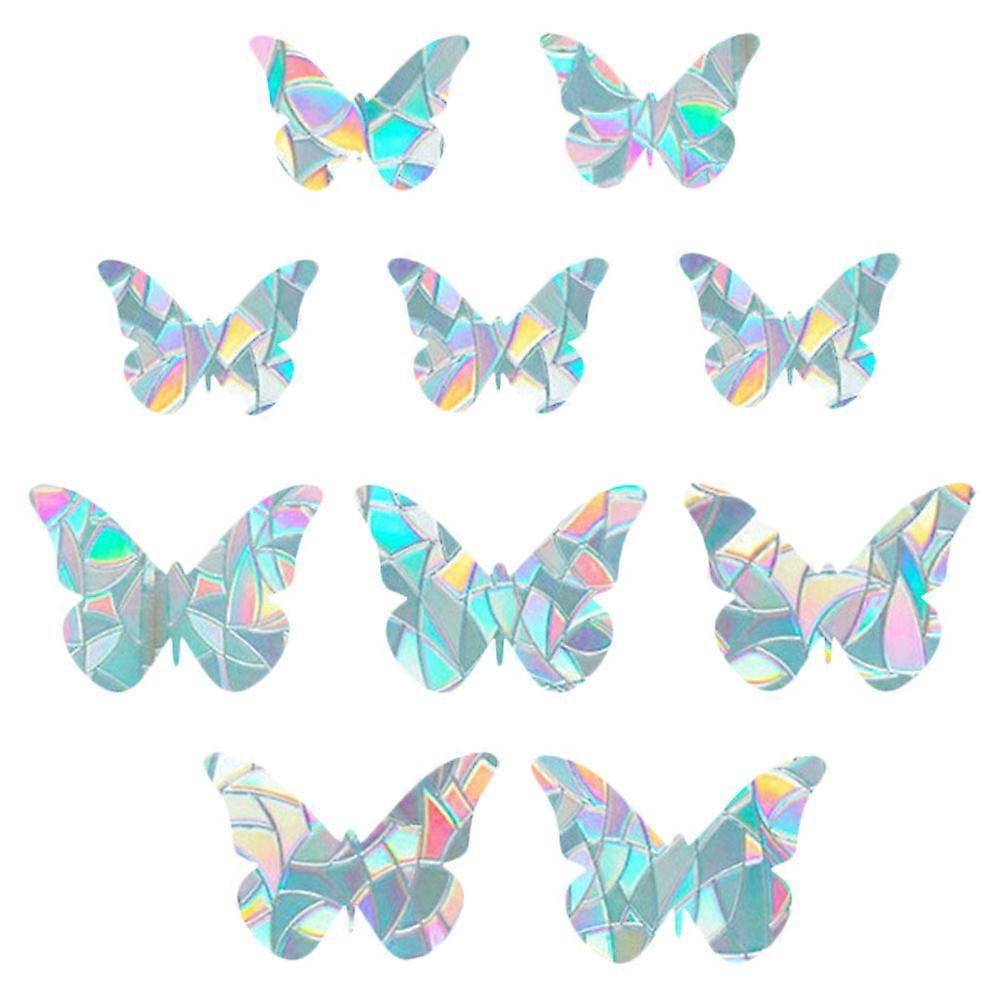 Anti-Collision Window Cling Decorative Static Bird Strike Prevention Stickers 5Sets