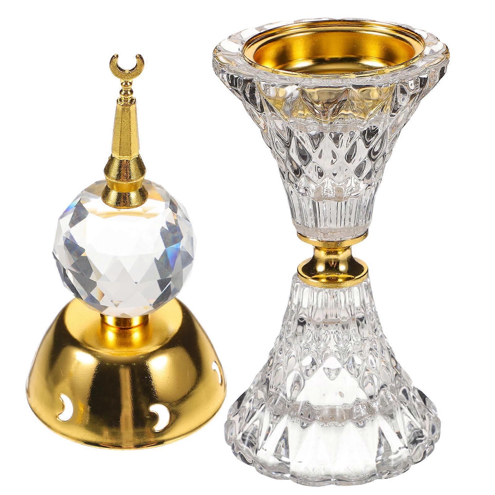 Aroma Diffuser Crystal Incense Burner for Home 4Pcs Set
