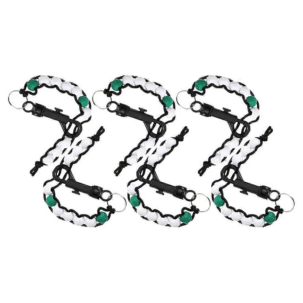 Golf Score Counter Plastic Bead Counter for Improving 12Pcs Golf Skills