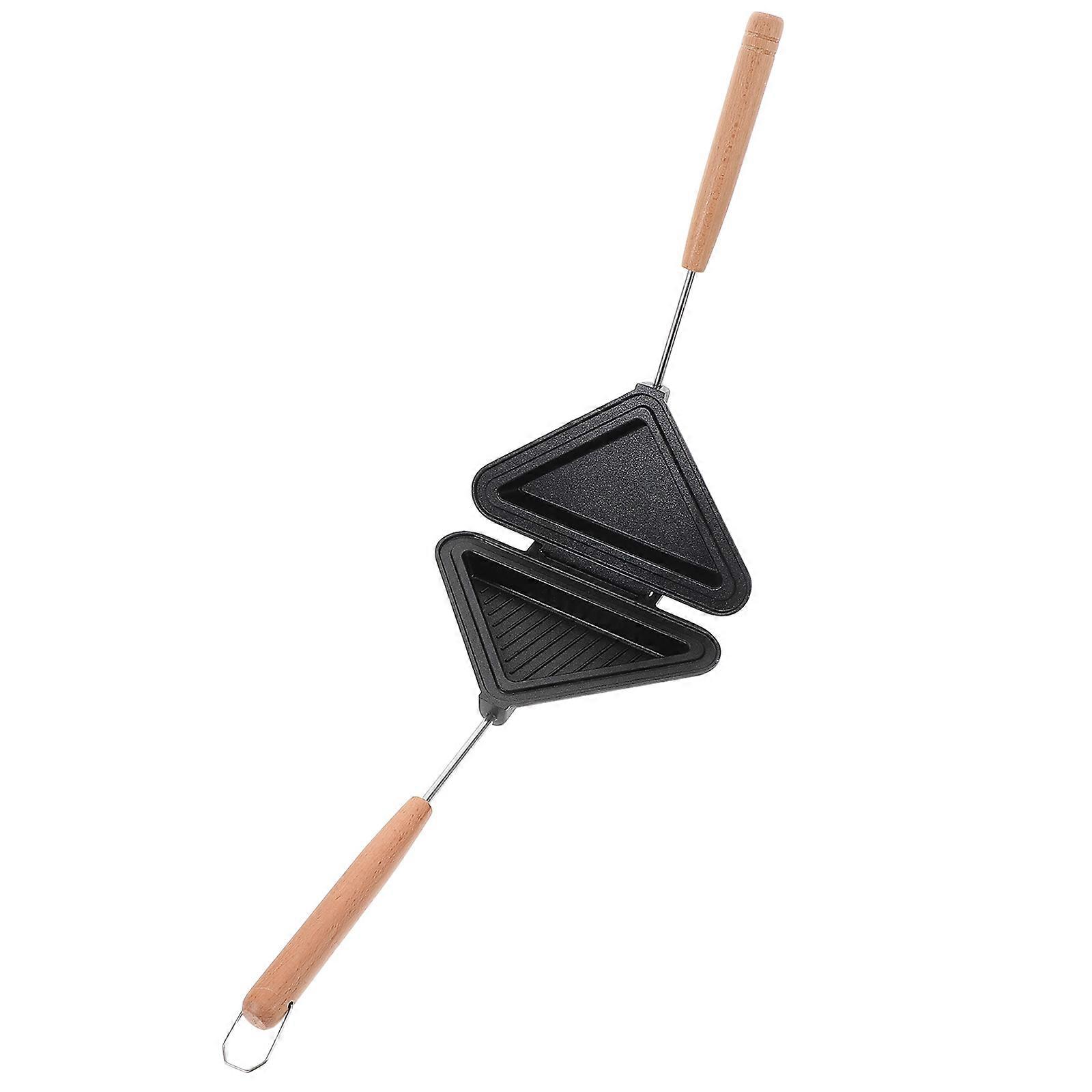 Double Side Sandwich Frying Pan for Kitchen Cast Aluminum